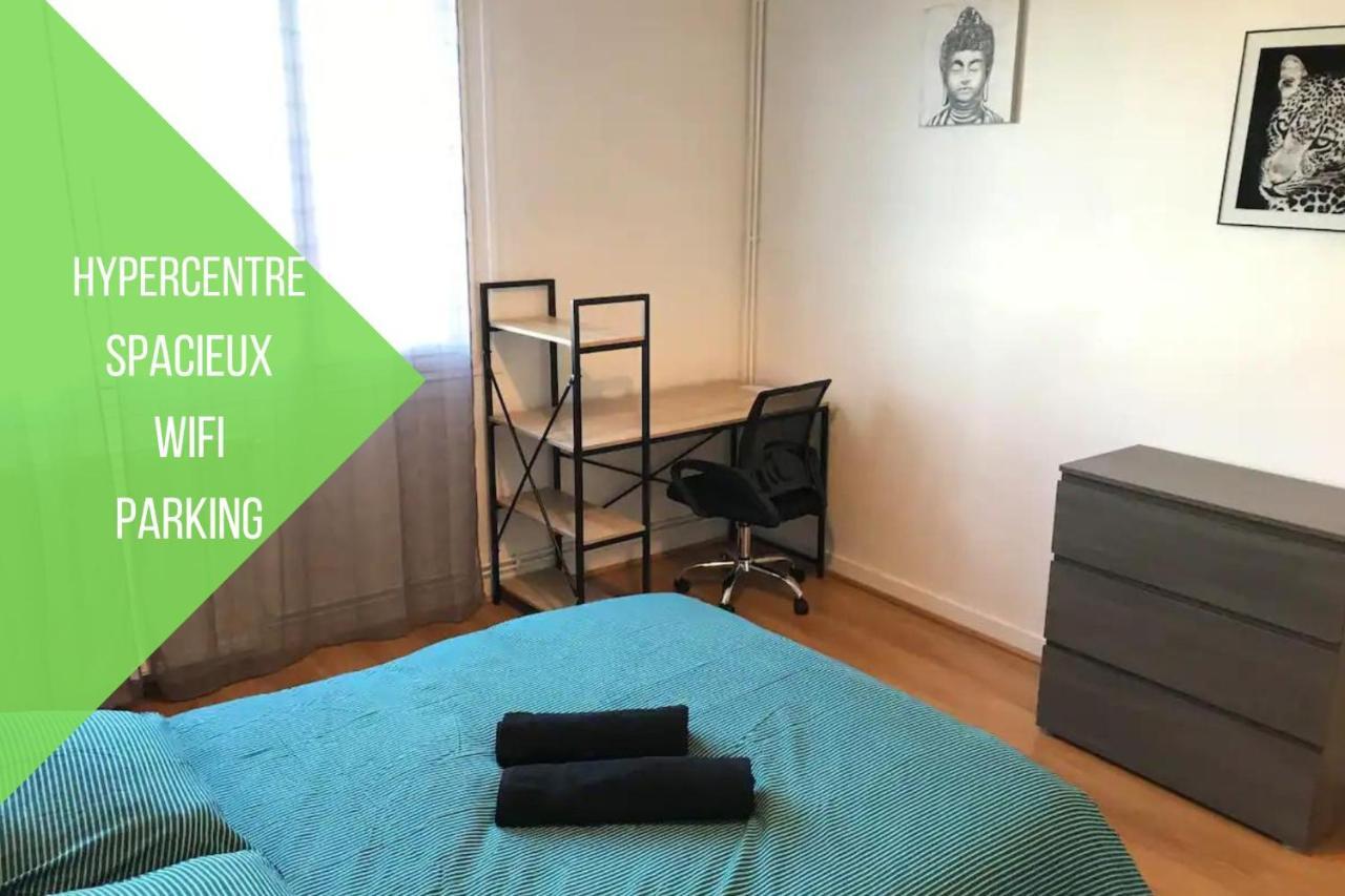 Le Voltaire -2 Chambres- 70M2- Hypercentre-Parking-Wifi Fibre- Nouvelle Literie Тарб Экстерьер фото